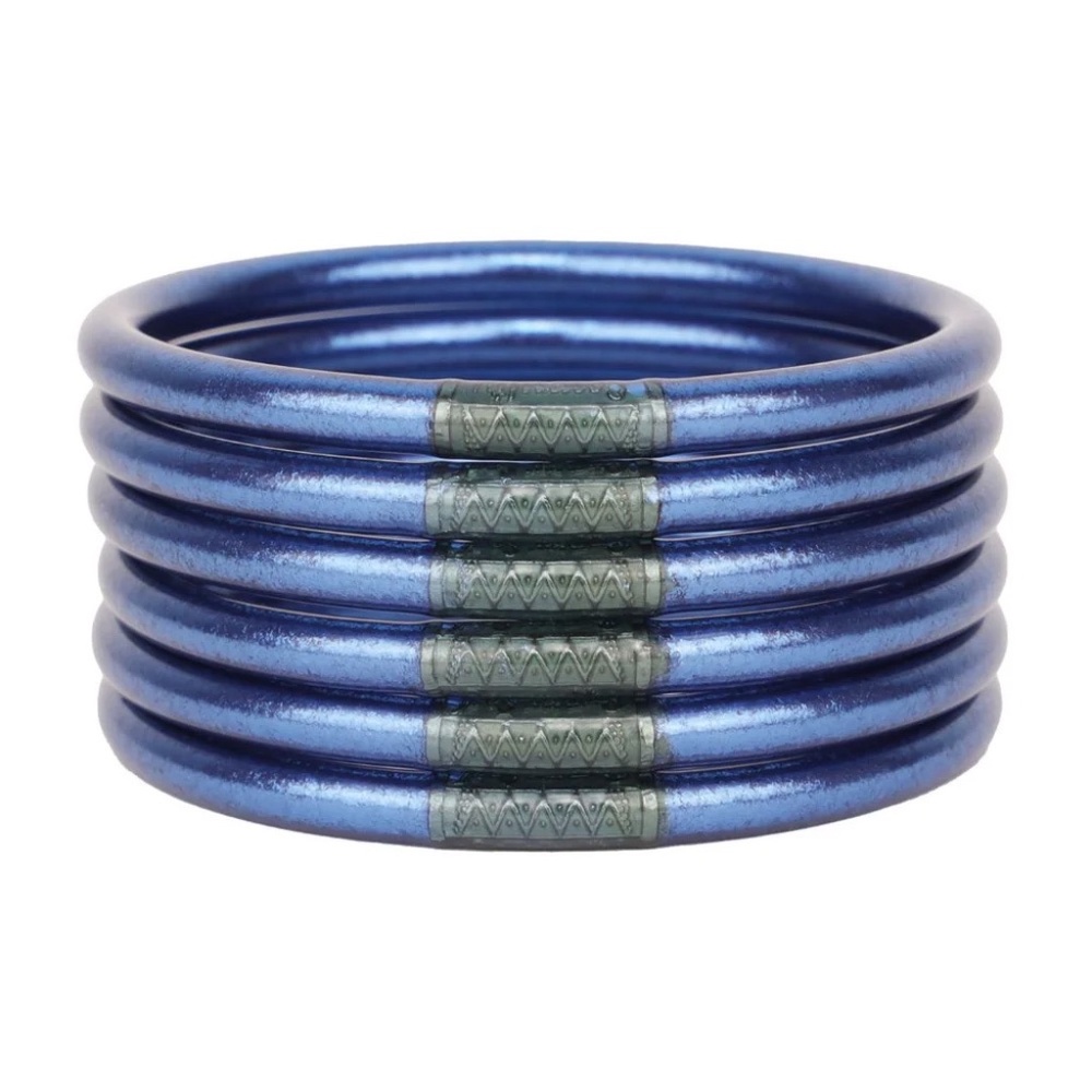 BudhaGirl Marine Blue All Weather Bangles